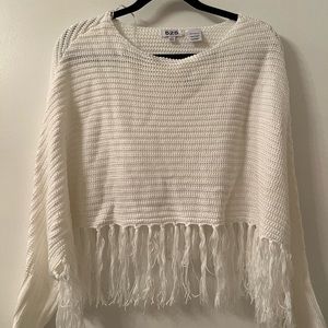 Never worn 525 fringe poncho